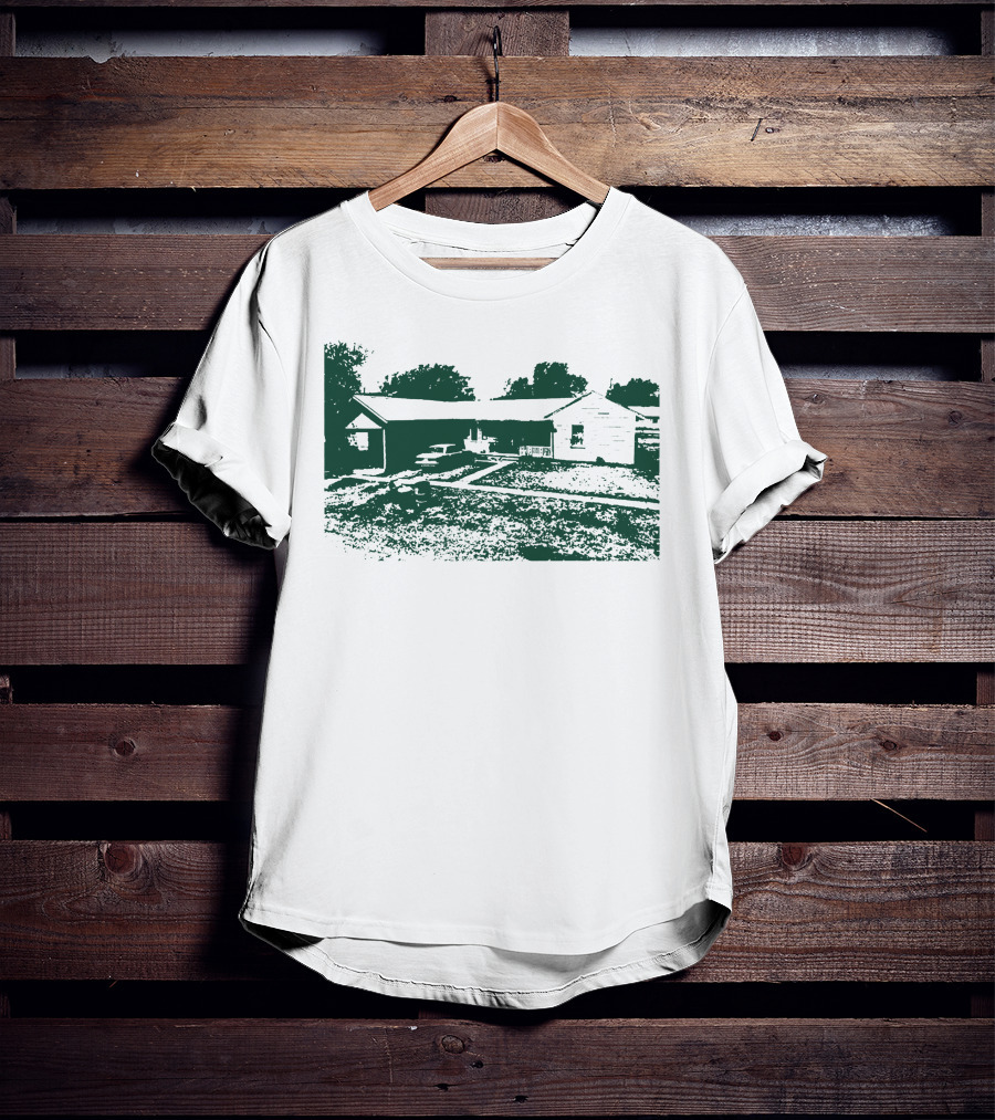 Deadair Store House Green Rustic Homestead T-Shirt