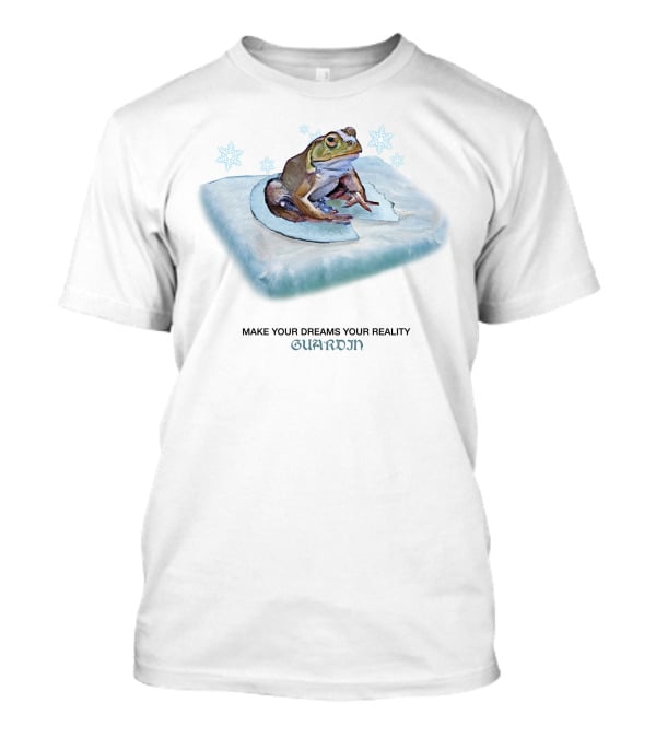 Frog Make Your Dreams Your Reality Guardin Snowflakes Pillow T-Shirt