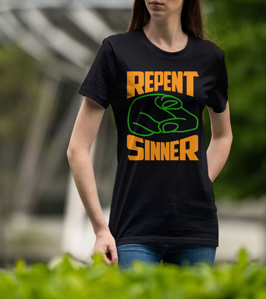 Repent Sinner Meme Fightclubvideos T-Shirt