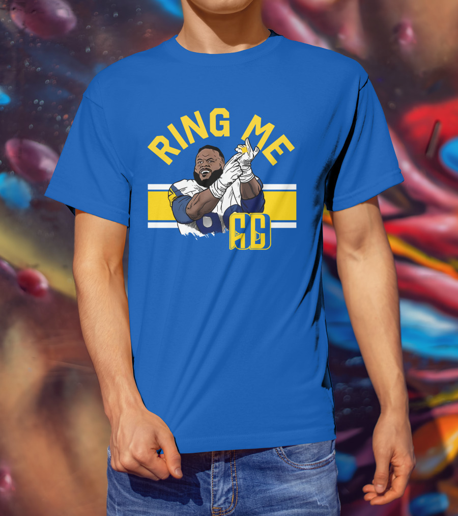 Aaron Donald Ring Me Represent Store Official NFL Merchandise T-Shirt