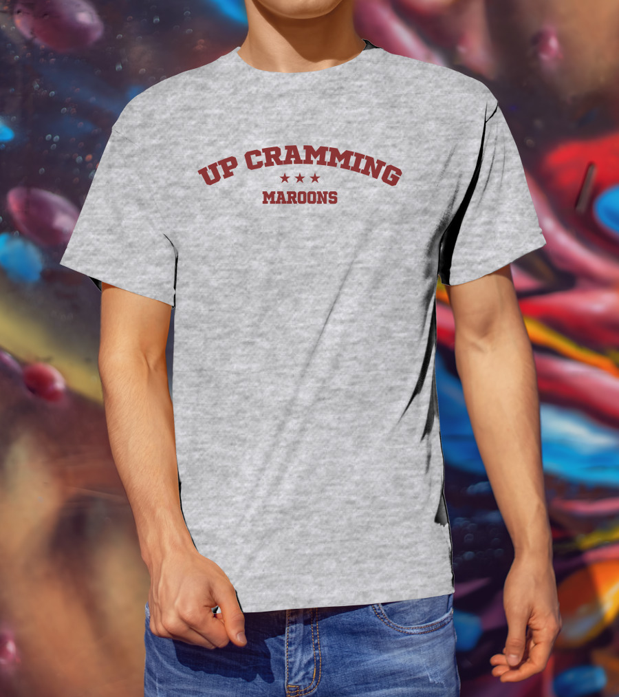 Up Cramming Maroons Stars T-Shirt