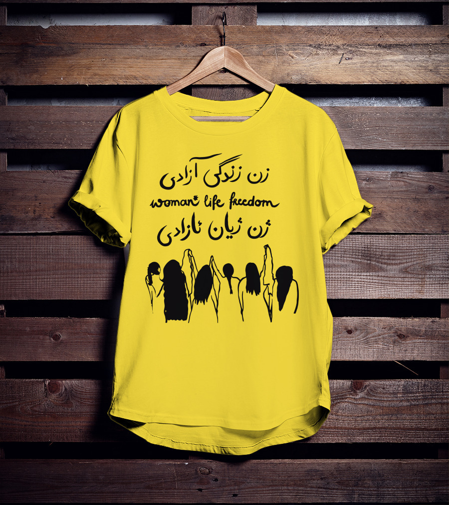 Thehouseofpod Woman Life Freedom زن زندگی آزادی زن ژیان ئازادی T-Shirt