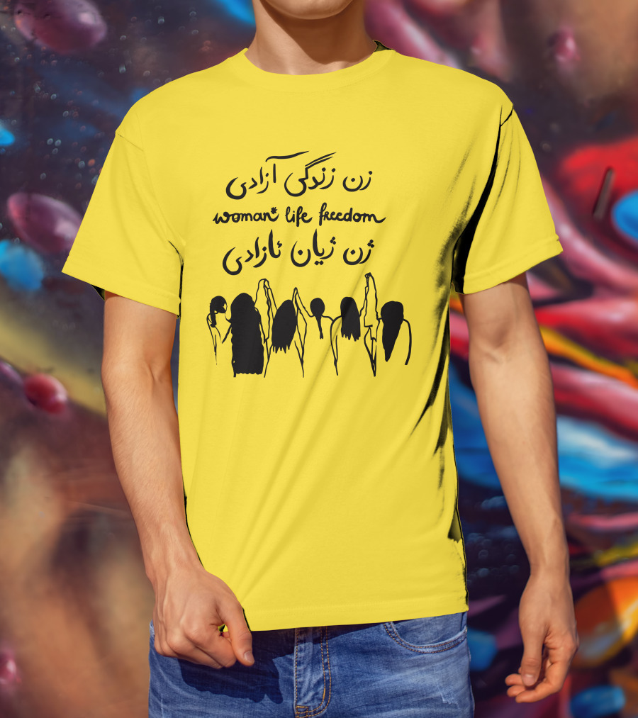 Thehouseofpod Woman Life Freedom زن زندگی آزادی زن ژیان ئازادی T-Shirt