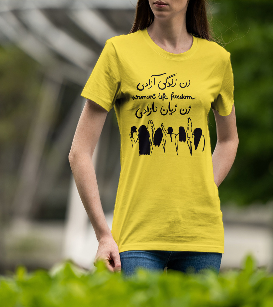 Thehouseofpod Woman Life Freedom زن زندگی آزادی زن ژیان ئازادی T-Shirt