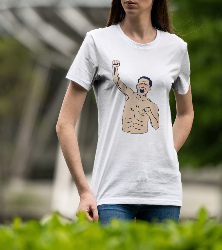 Eric Musselman Celebration Shirtless Fist Pump T-Shirt