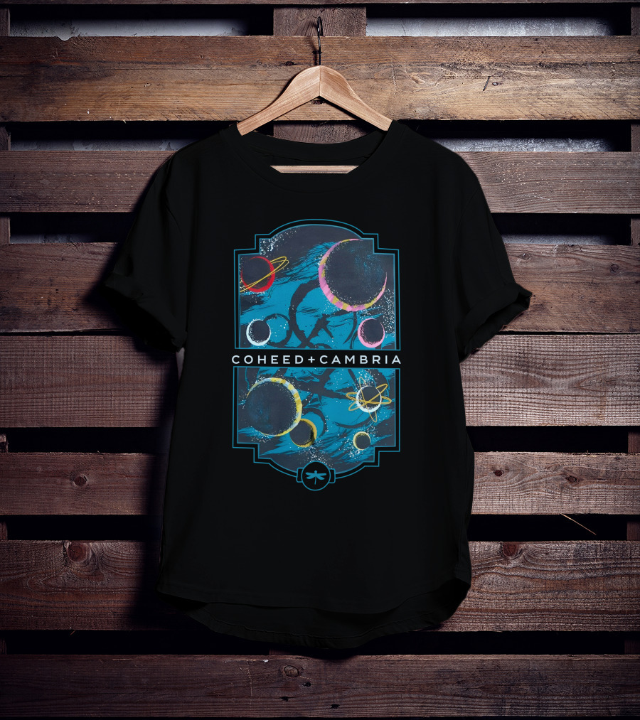 Coheed And Cambria Cosmic Planets And Space T-Shirt