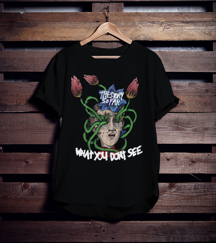 The Story So Far What You Dont See Surreal Floral T-Shirt