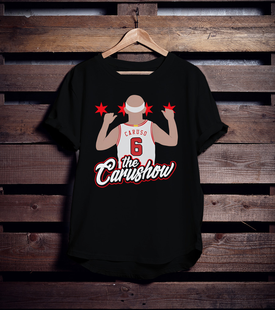 Caruso 6 The Carushow Basketball Stars T-Shirt