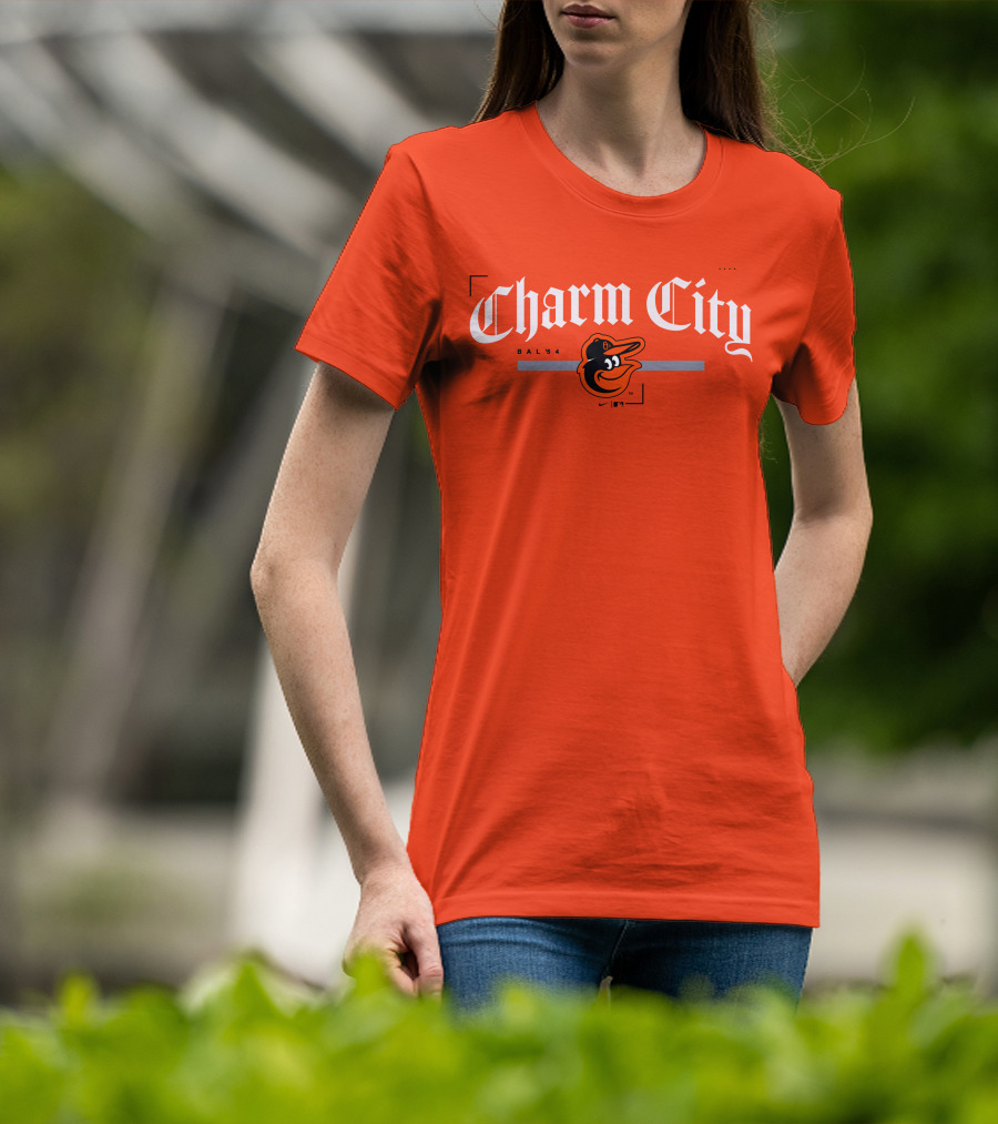 Charm City Baltimore Orioles Bal 54 T-Shirt