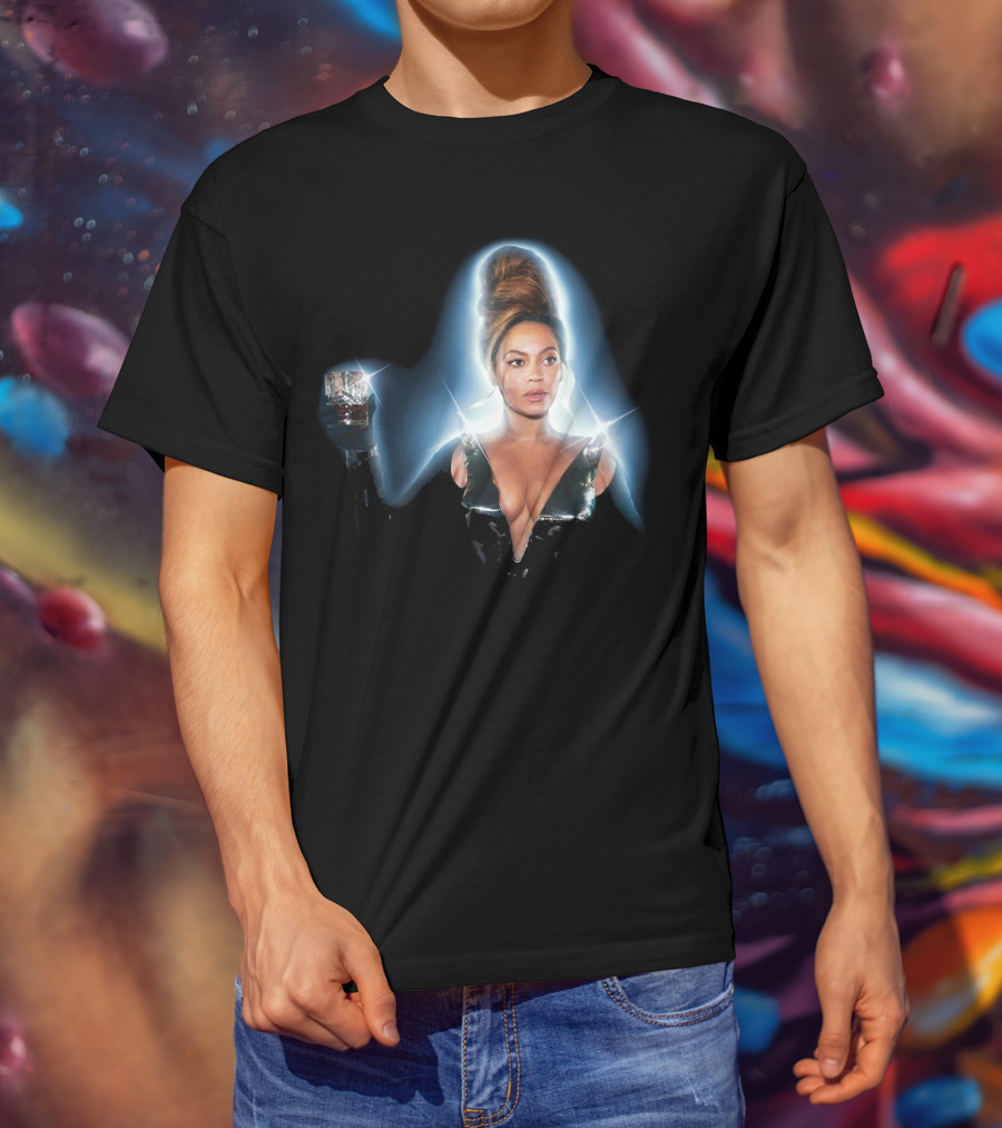 Beyonce That Girl Track Iconic Glamorous Photo With Drink T-Shirt