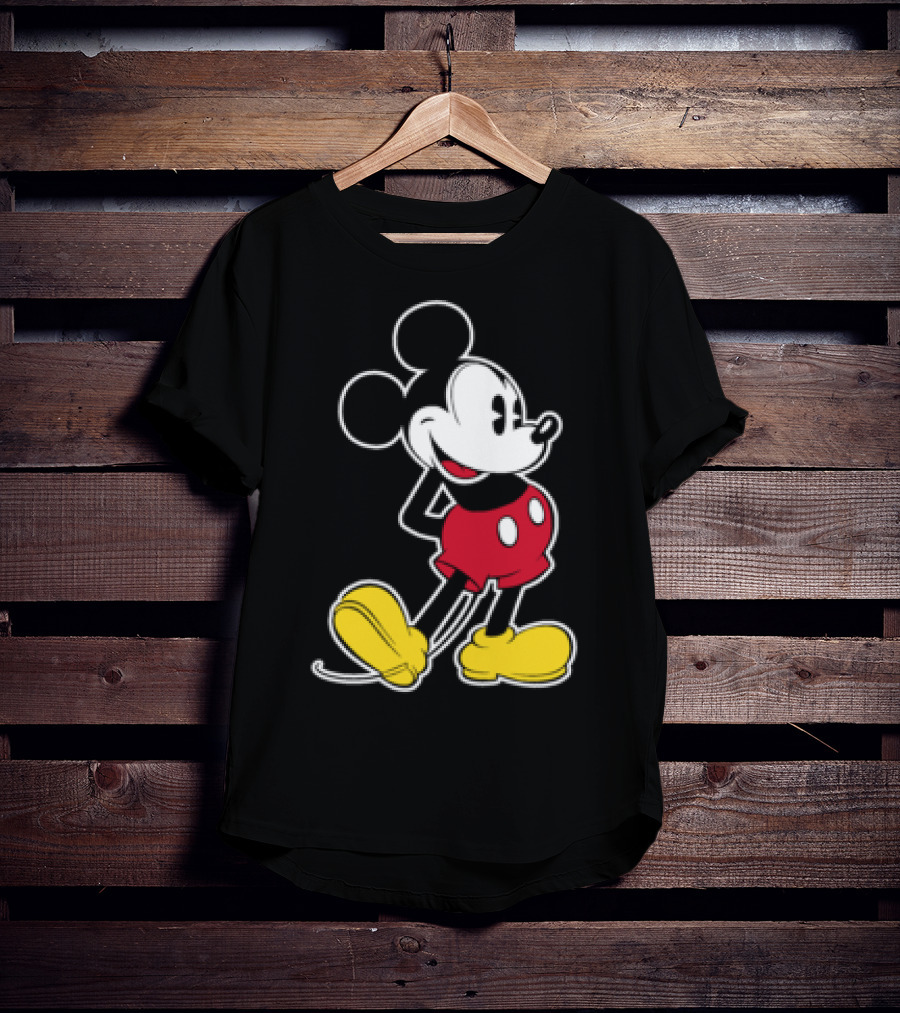 Disney Classic Mickey Mouse Standing Pose T-Shirt