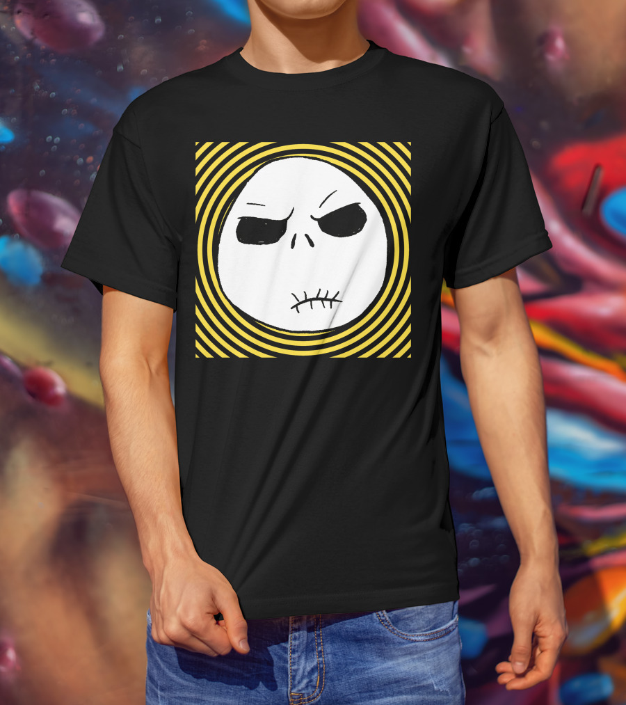 Disney Jack Skellington Spiral Face T-Shirt