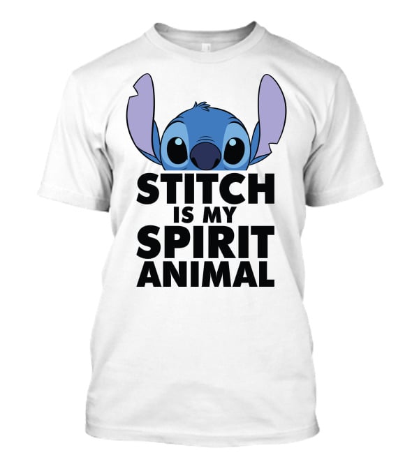 Disney Lilo And Stitch Is My Spirit Animal Tie Dye T-Shirt