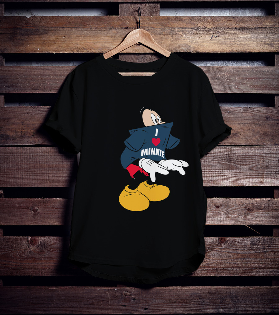 Mickey I Love Minnie Disney T-Shirt