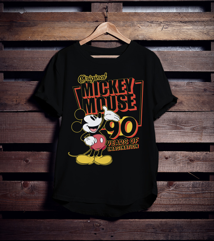 The Original Mickey Mouse 90 Years Of Imagination T-Shirt