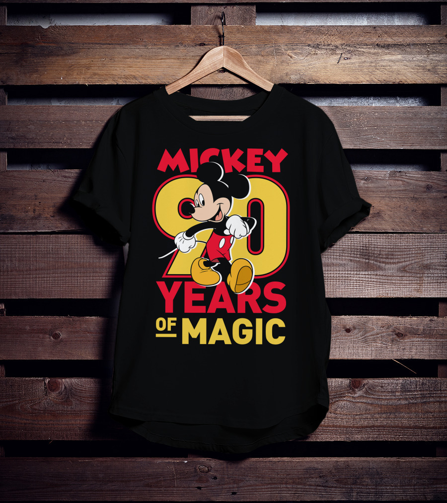 Mickey Mouse 90 Years Of Magic Disney T-Shirt