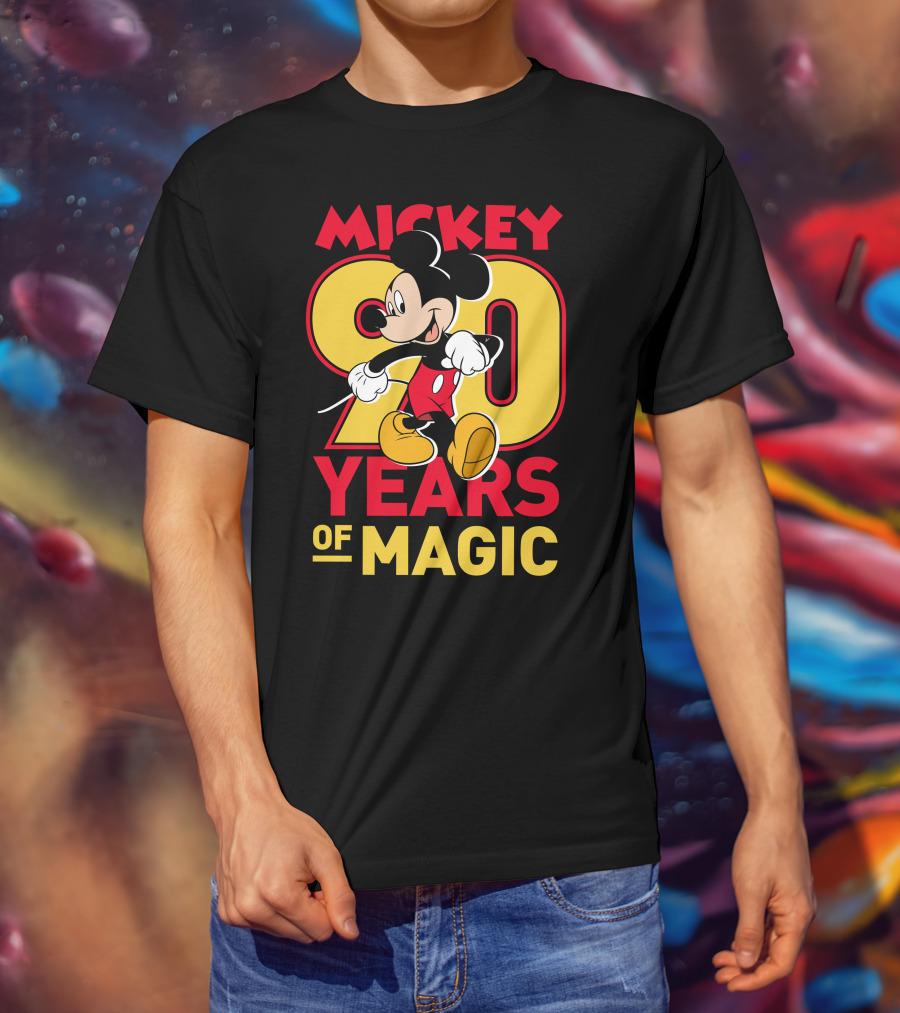 Mickey Mouse 90 Years Of Magic Disney T-Shirt