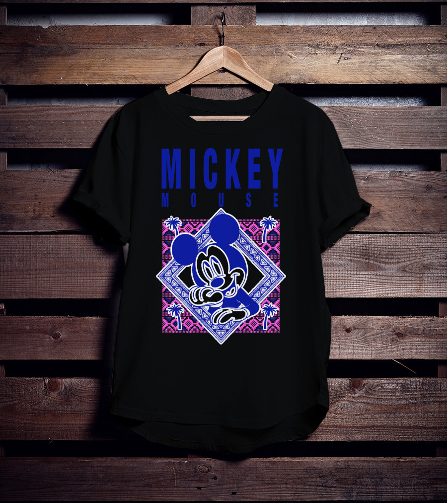 Mickey Mouse Bandana Tropical T-Shirt