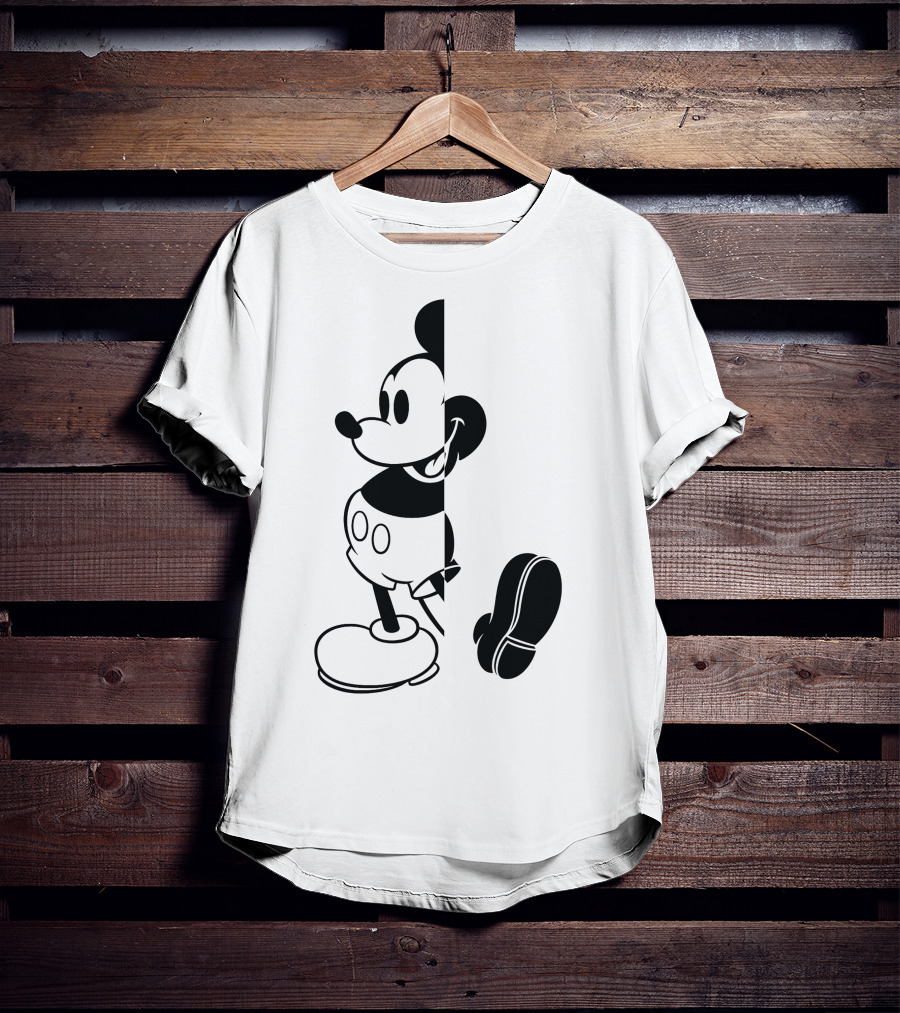 Disney Mickey Mouse Split T-Shirt
