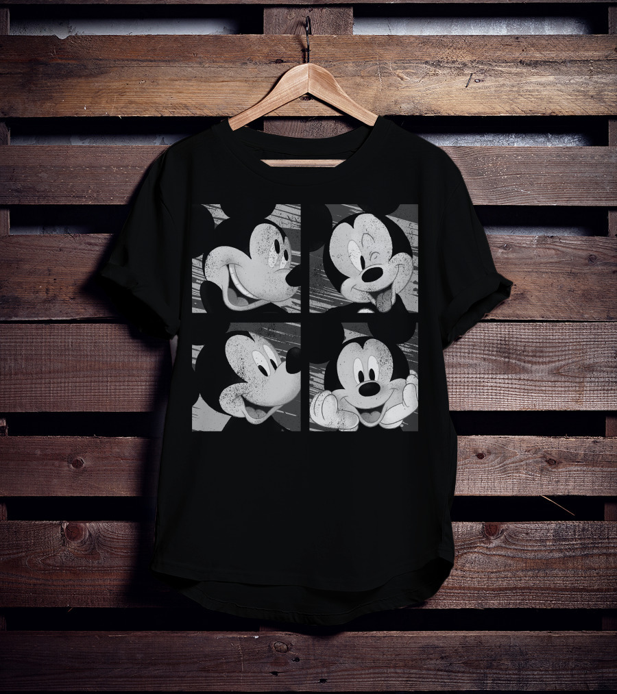Disney Mickey Mouse Yearbook Vintage Expressions T-Shirt