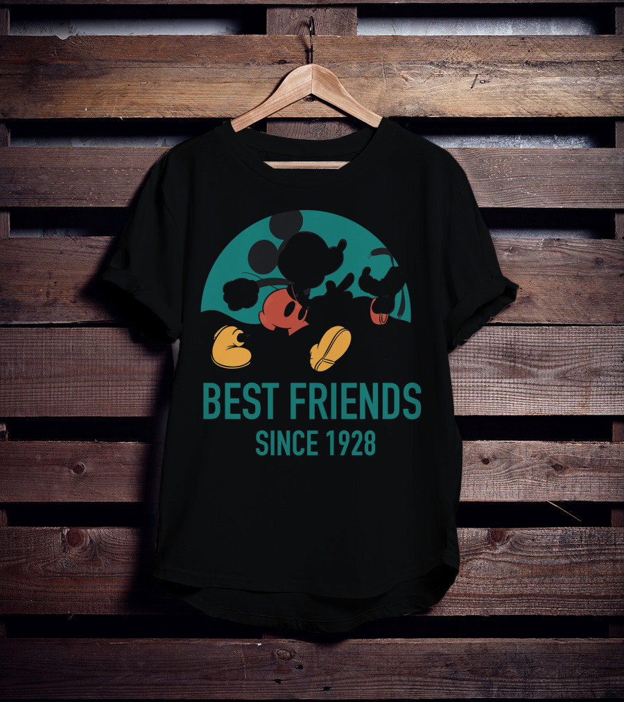 Disney Mickey And Pluto Best Friends Since 1928 T-Shirt