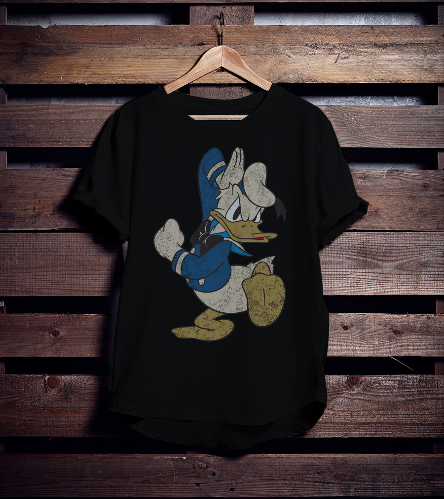 Disney Vintage Donald Duck Classic Distressed Pose T-Shirt