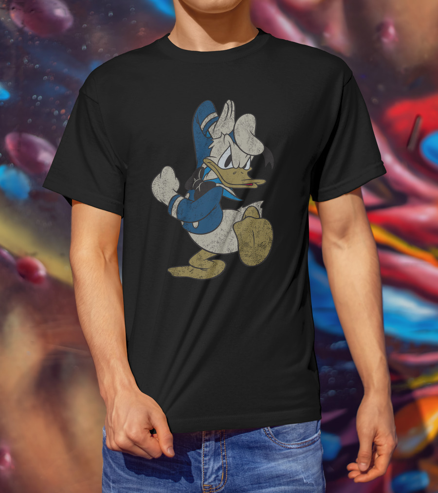 Disney Vintage Donald Duck Classic Distressed Pose T-Shirt