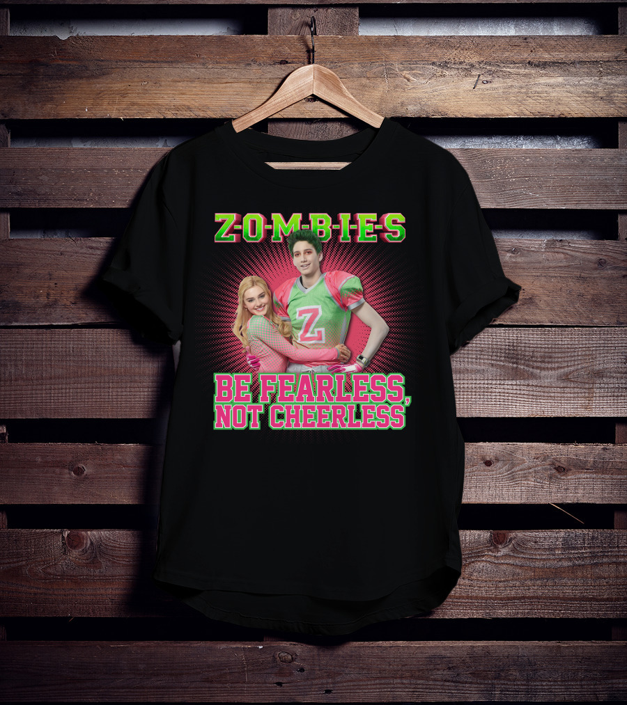 Disney Zombies Be Fearless Not Cheerless T-Shirt