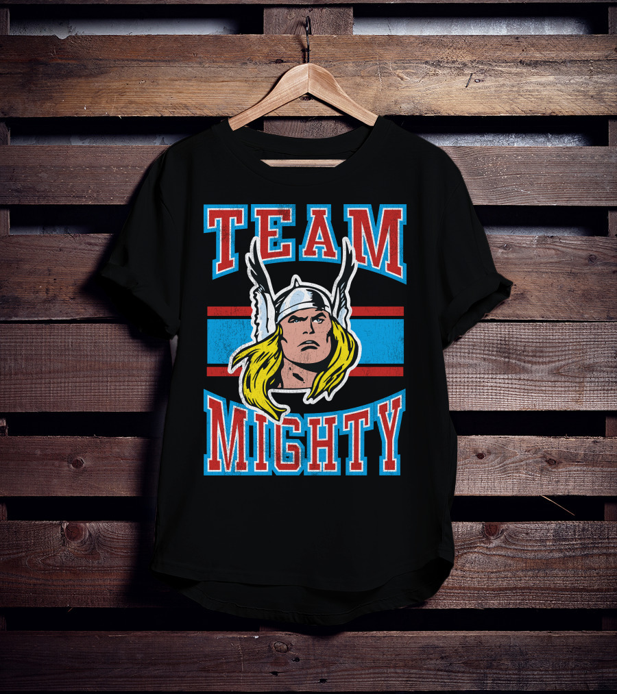 Team Mighty Thor Marvel Classic T-Shirt