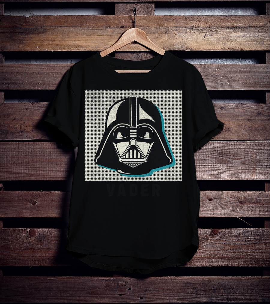 Star Wars Darth Vader Pop Art Shadow Vader T-Shirt
