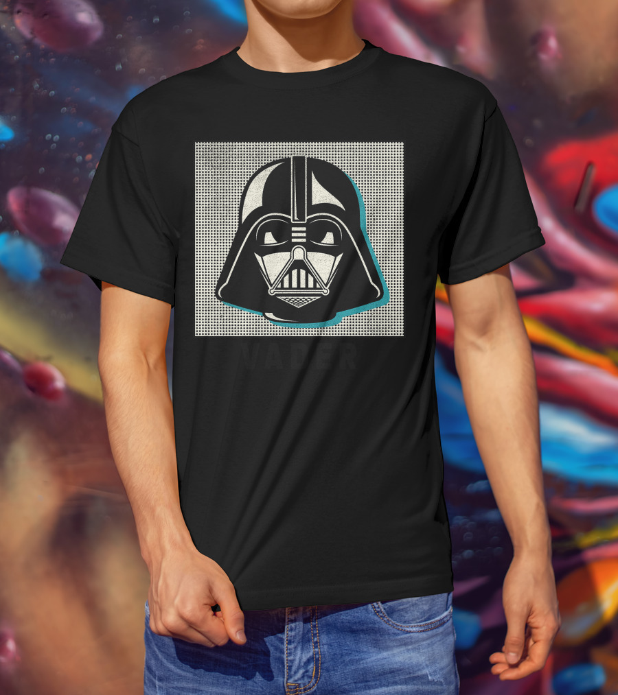 Star Wars Darth Vader Pop Art Shadow Vader T-Shirt