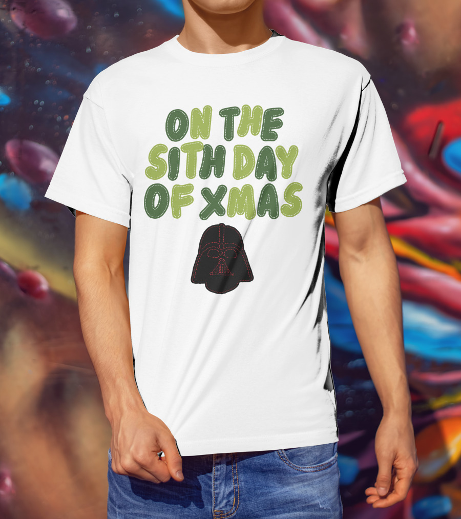 Star Wars Darth Vader On The Sith Day Of Xmas T-Shirt