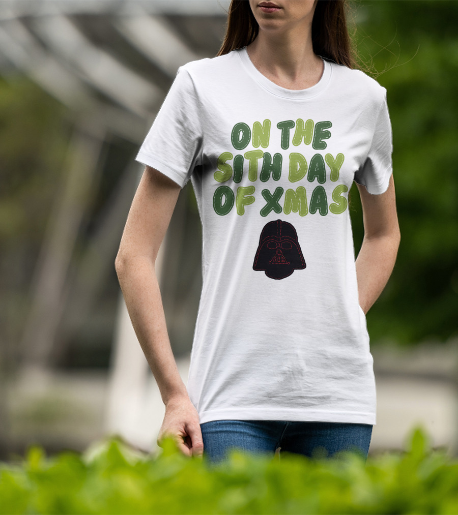 Star Wars Darth Vader On The Sith Day Of Xmas T-Shirt