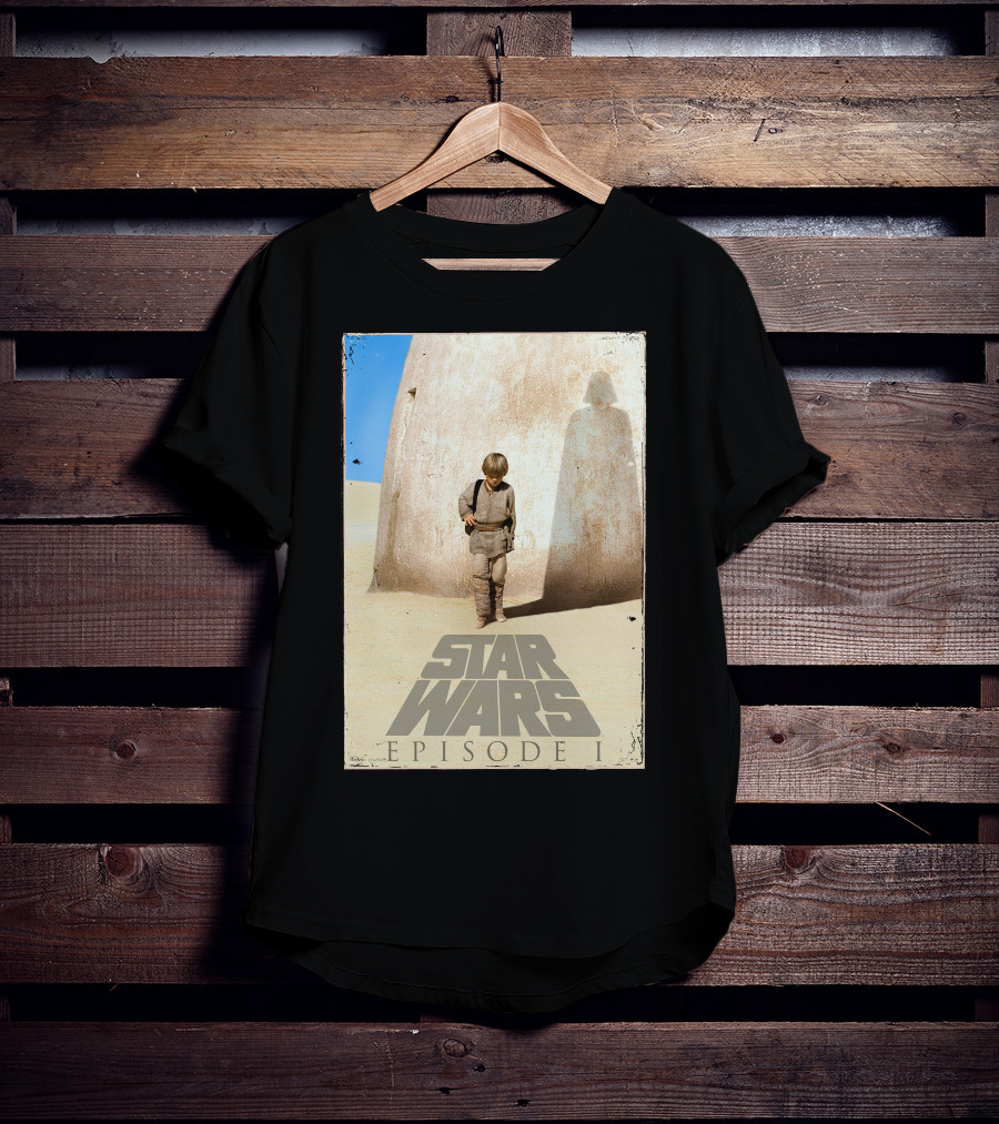 Star Wars Episode I The Phantom Menace Anakin Skywalker Shadow T-Shirt