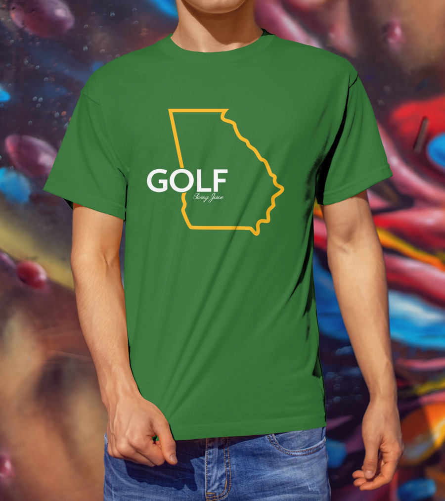 GOLF Swing Juice Georgia Outline T-Shirt