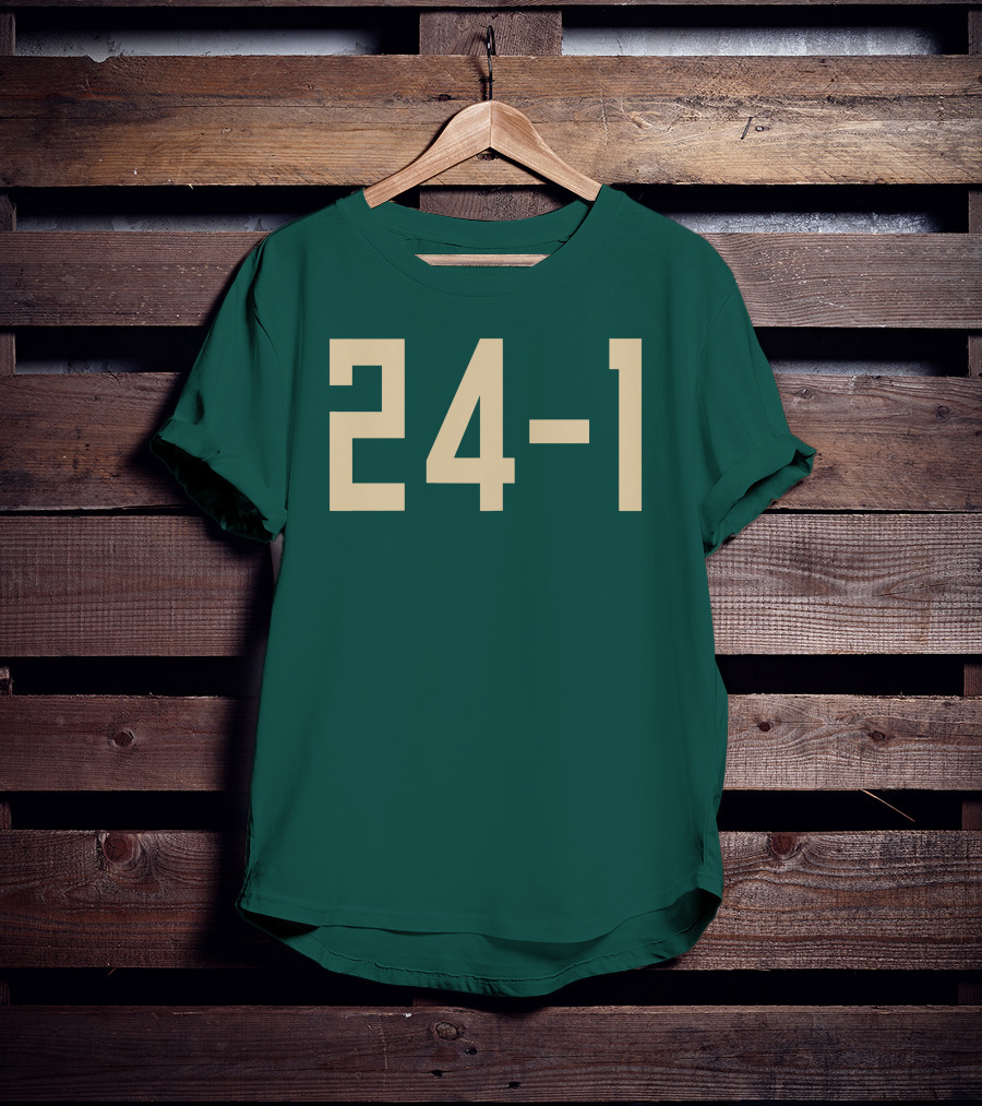Bucks 24-1 Golden Numbers T-Shirt