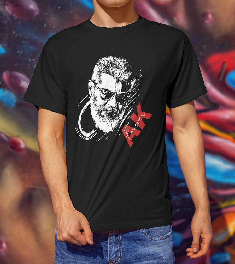 Ajith Kumar AK Forever T-Shirt