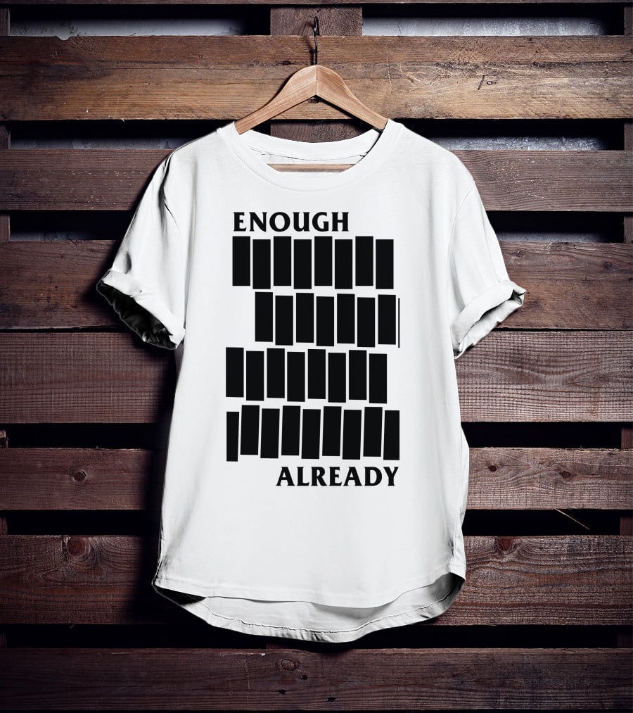 Enough Already Bomb The Music Industry Asian Man Records Merch T-Shirt