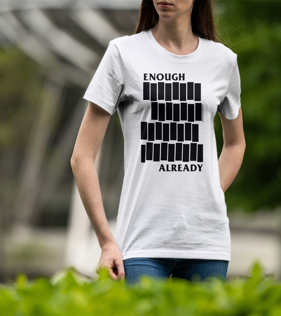 Enough Already Bomb The Music Industry Asian Man Records Merch T-Shirt