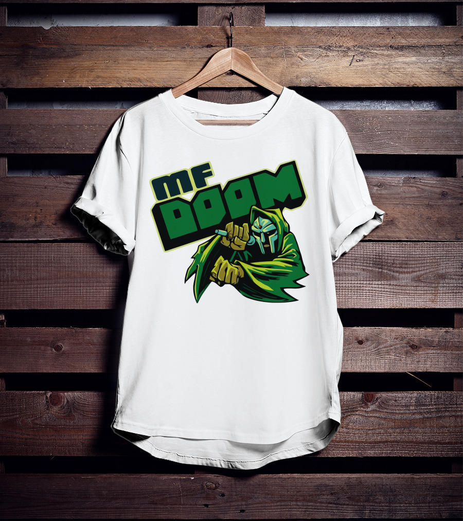 MF Doom Merch Anti Hero Iconic Masked Rapper T-Shirt