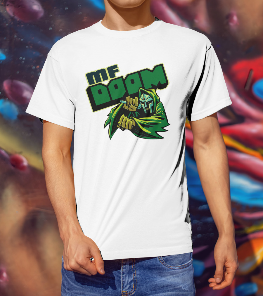 MF Doom Merch Anti Hero Iconic Masked Rapper T-Shirt