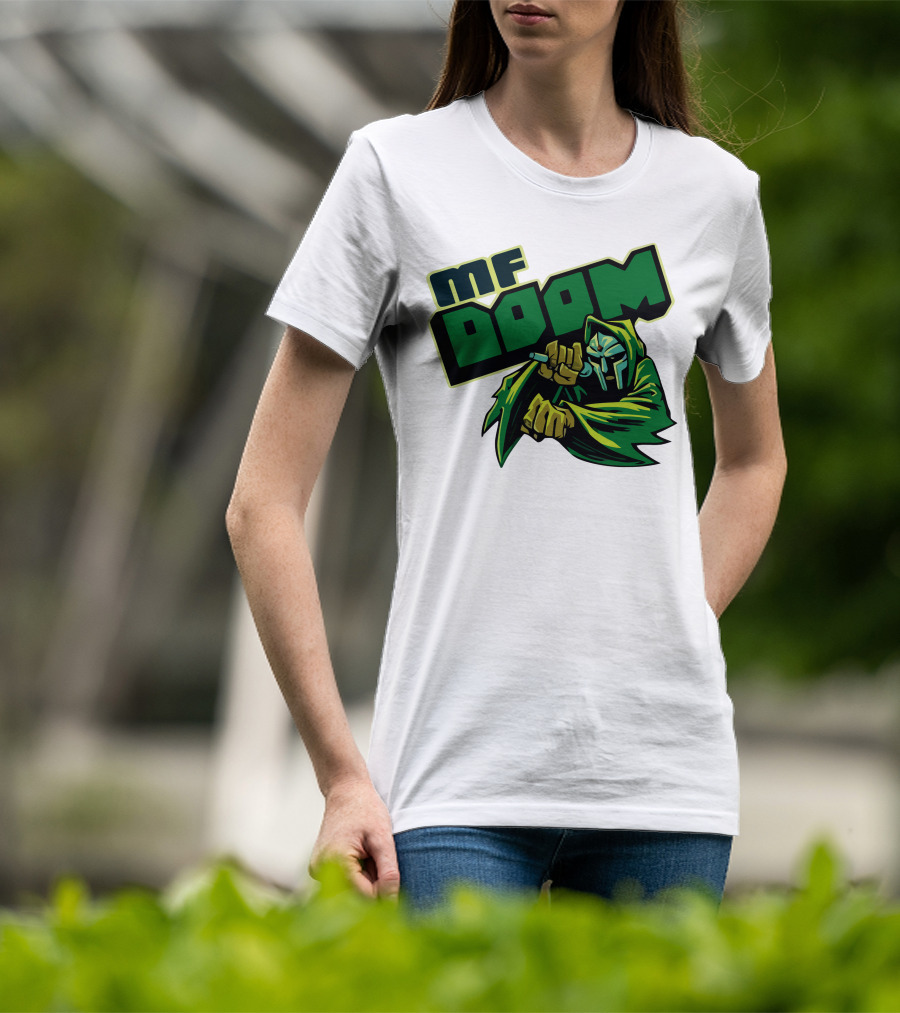 MF Doom Merch Anti Hero Iconic Masked Rapper T-Shirt