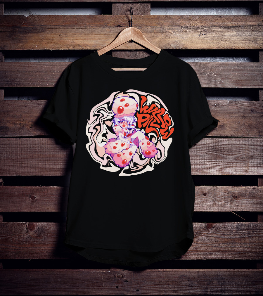 Willow Pill Trippy Swirl Cartoon Character T-Shirt