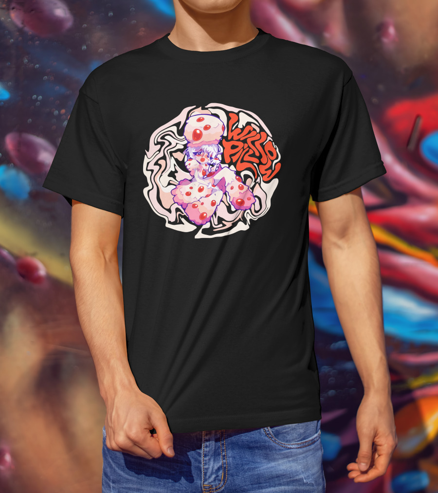 Willow Pill Trippy Swirl Cartoon Character T-Shirt