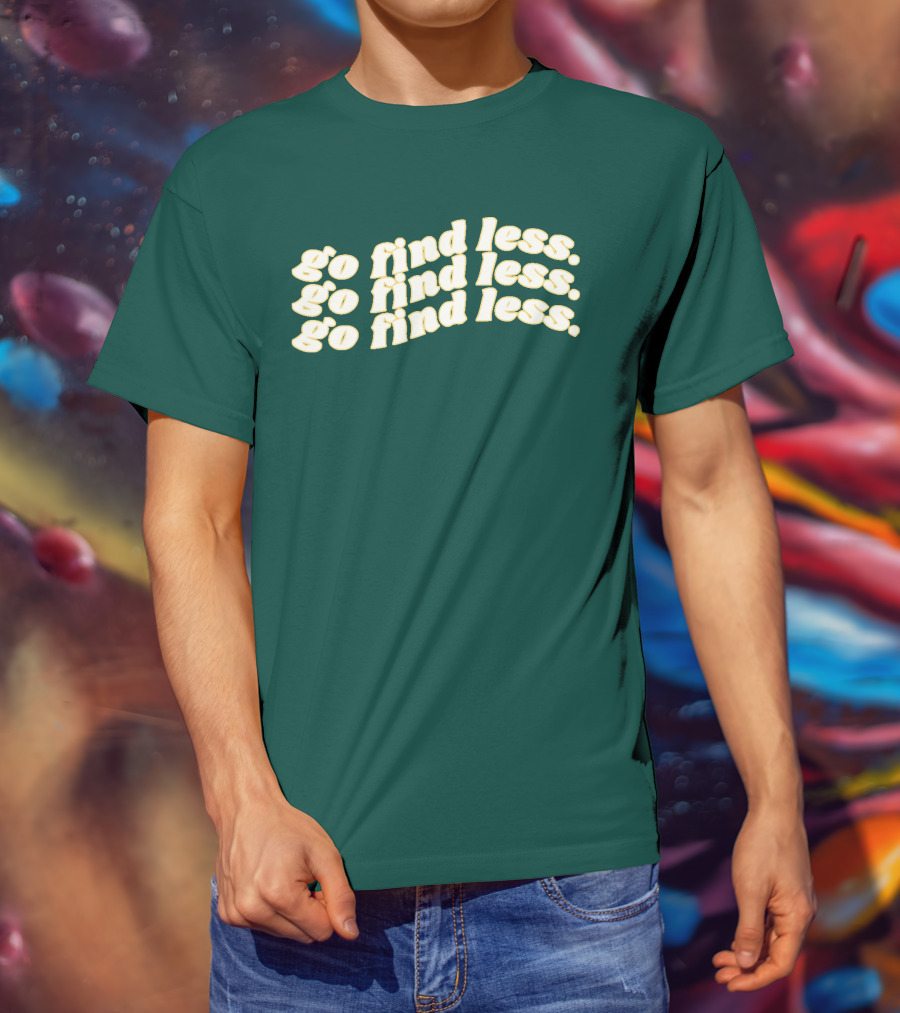 Elyse Myers Go Find Less Repeated Text T-Shirt