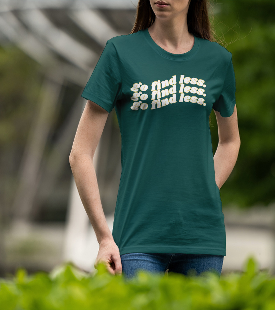 Elyse Myers Go Find Less Repeated Text T-Shirt