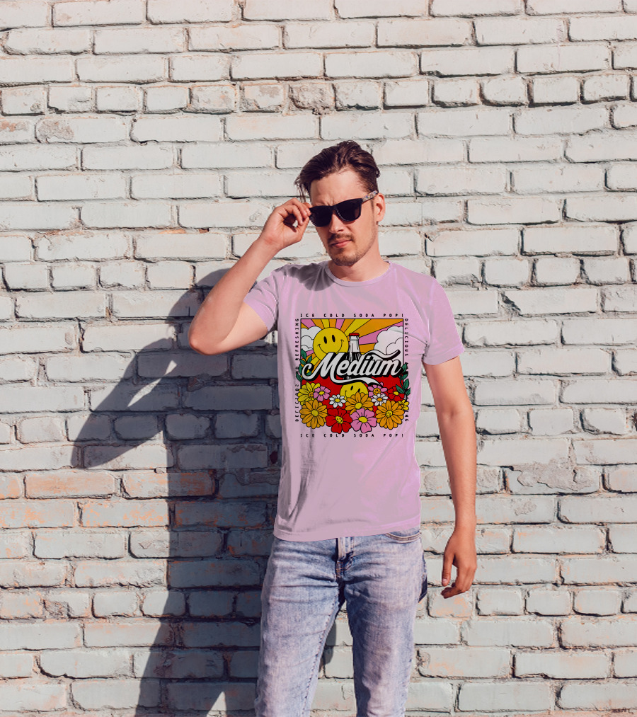 Medium Ice Cold Soda Pop Delicious Refreshing T-Shirt