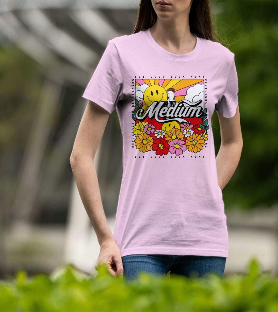 Medium Ice Cold Soda Pop Delicious Refreshing T-Shirt