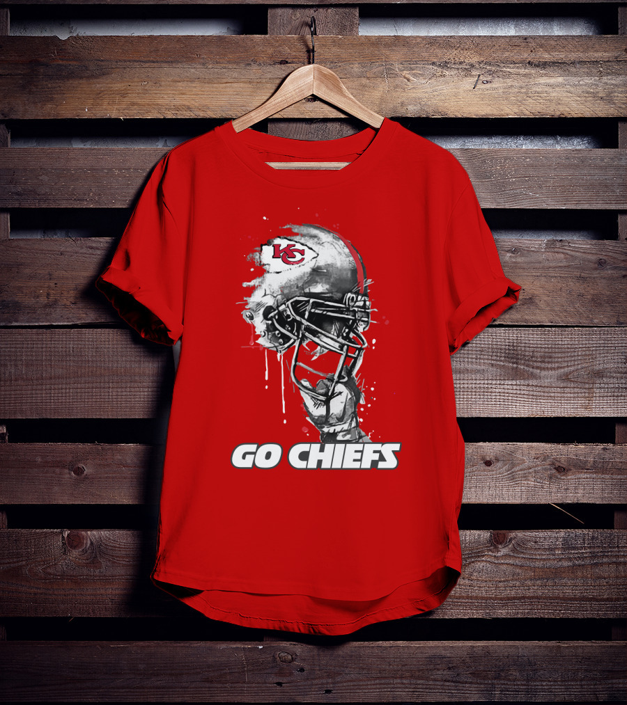 Go Chiefs Kc Helmet T-Shirt