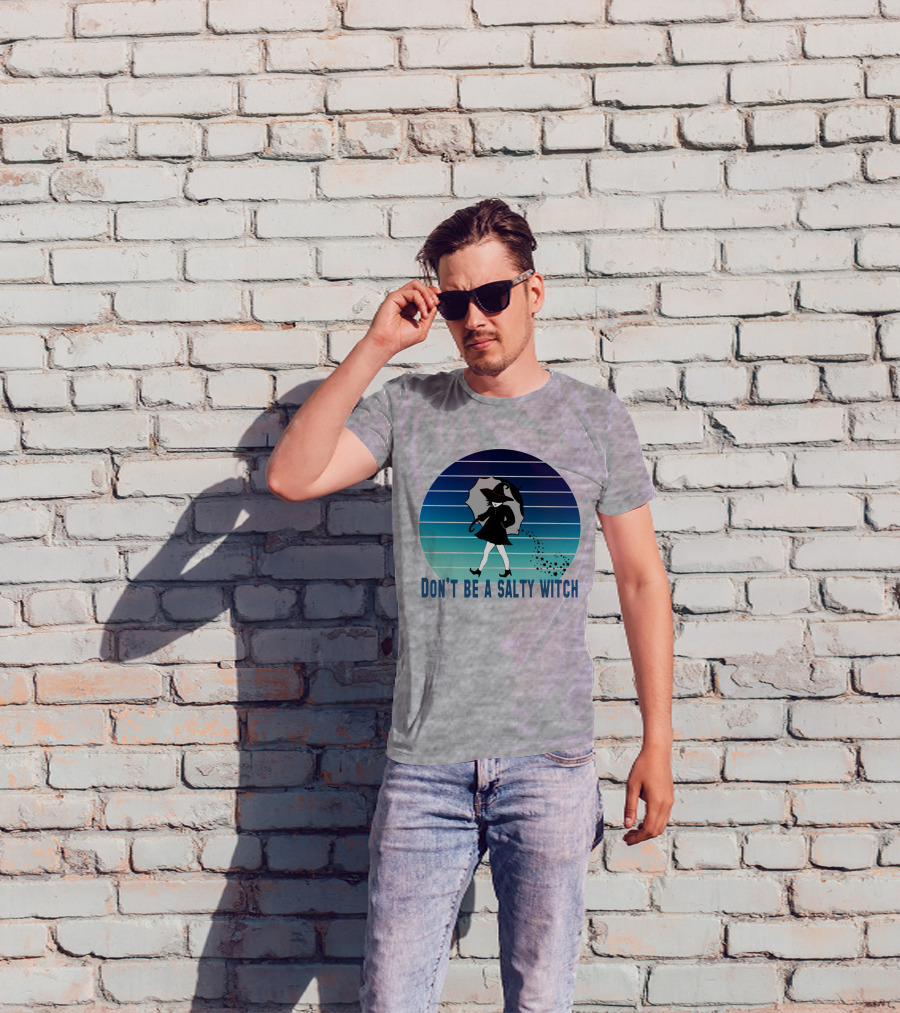 DON'T BE A SALTY WITCH Umbrella Magic Walking T-Shirt